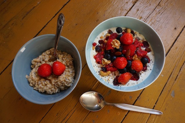 Porridge d’avena colazione sana per bambini