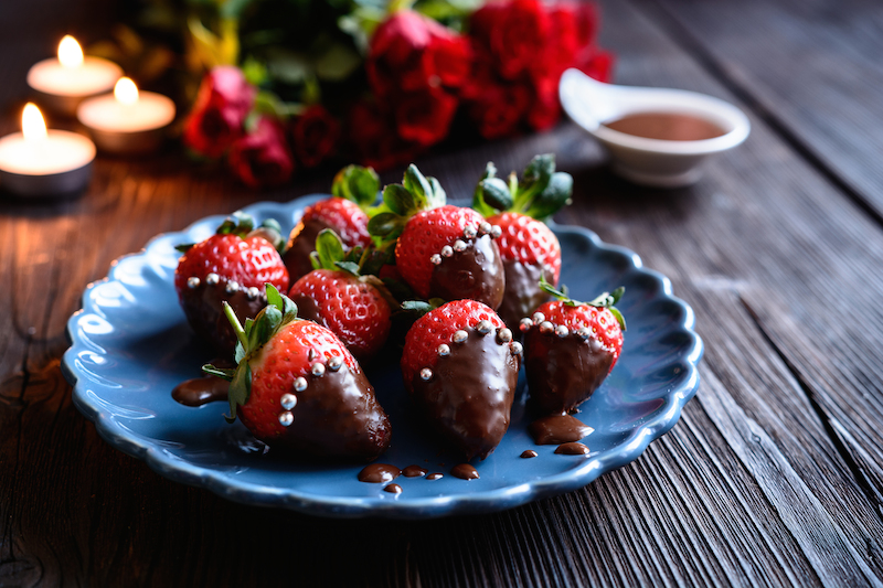 Fragole al cioccolato
