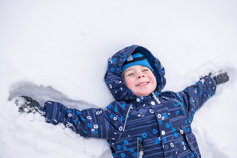 Come vestire il bambino in inverno
