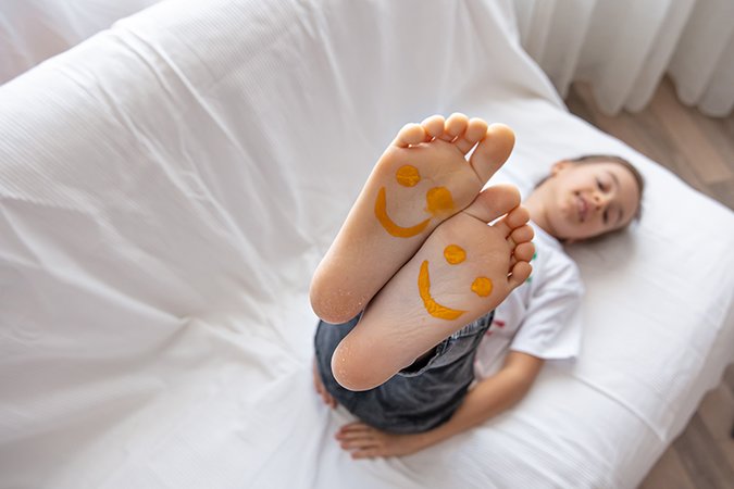 Hühnerauge bei Kindern: Wie wird man es endgültig los?